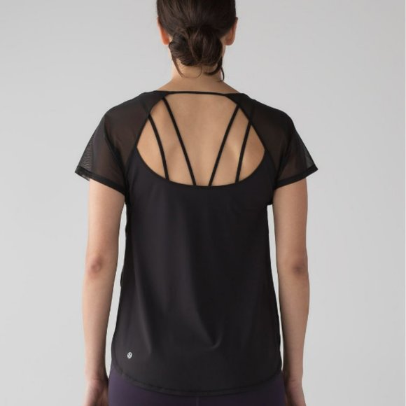 Looking for Lululemon Anew Short Sleeve Tee Size 6 Any color - Picture 2 of 5